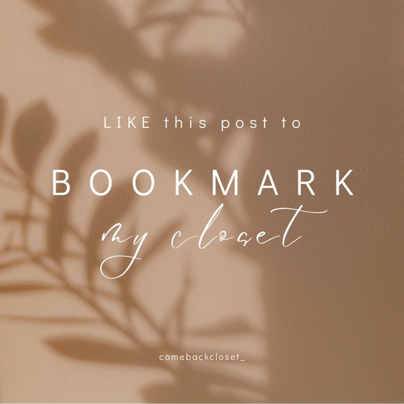 Free People Other - LIKE‎ to bookmark my closet!